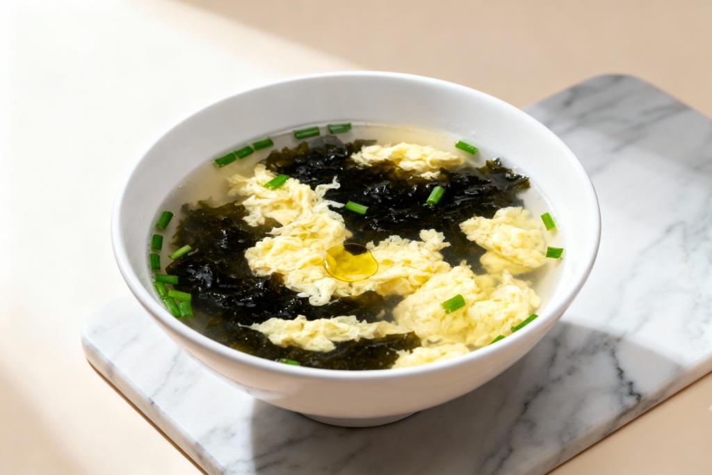 紫菜蛋花汤